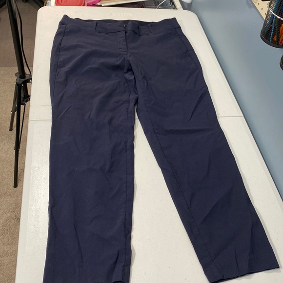 Lane Bryant Pants - Lane Bryant “the alley” womens size 14R 26”inseam. Navy blue.